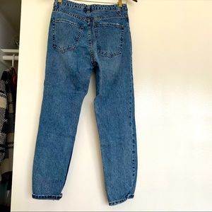 Wide leg jeans